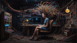 A_woman_her_head_is_re