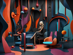 A_woman_in_a_room_and_