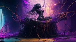 A_woman_lots_of_wires_