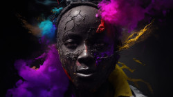 dirty_black_face_with_