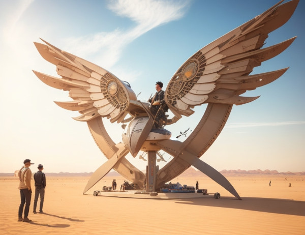 DreamShaper_v7_a_futuristic_clock_with_wings_from_the_50s_in_t_3.jpg