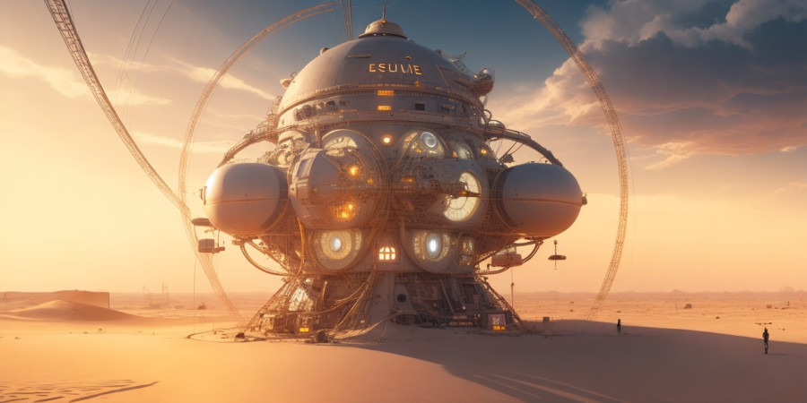 DreamShaper_v7_A_retro_futuristic_clock_with_lots_of_wires_in_0(2).jpg