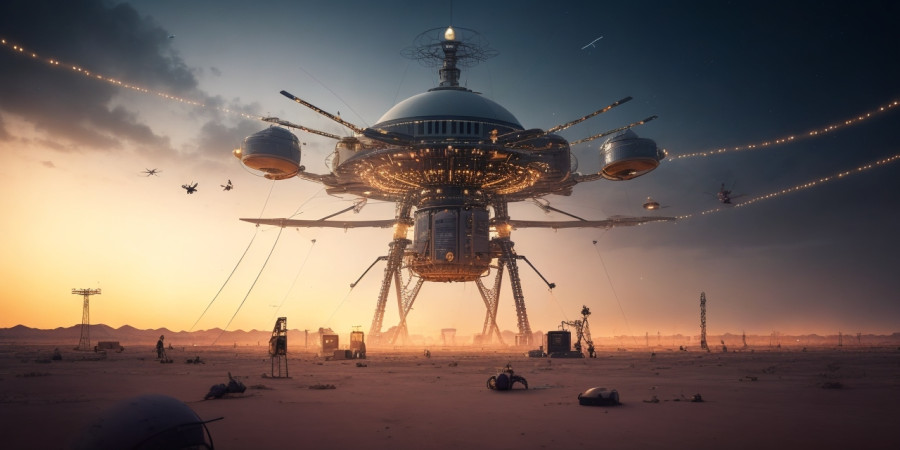 DreamShaper_v7_Insects_with_lots_of_wires_are_flying_around_a_0(5).jpg