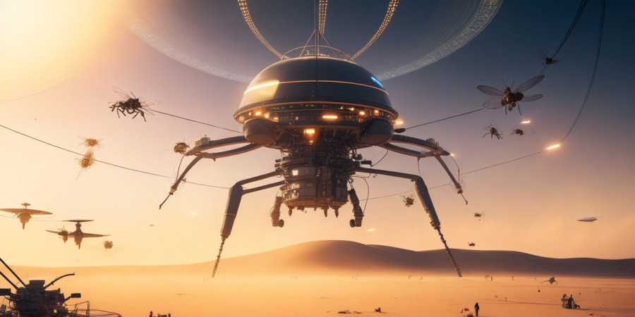 DreamShaper_v7_insects_with_lots_of_wires_are_flying_around_a_0(2).jpg