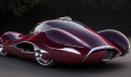 Absolute_Reality_v16_deep_garnet_futuristic_car_from_the_50s_0.jpg
