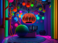 DreamShaper_v7_a_computer_with_lots_of_wires_inside_a_colorful_0.jpg